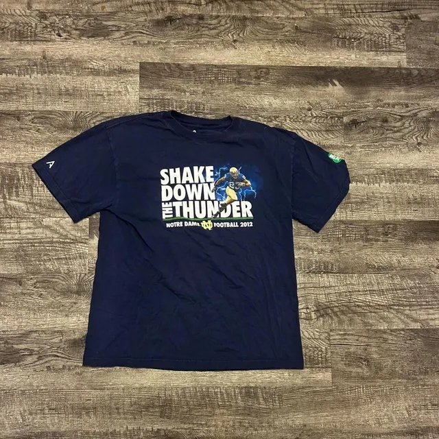Antigua Notre Dame Fighting Irish 2012 Football T-Shirt XL