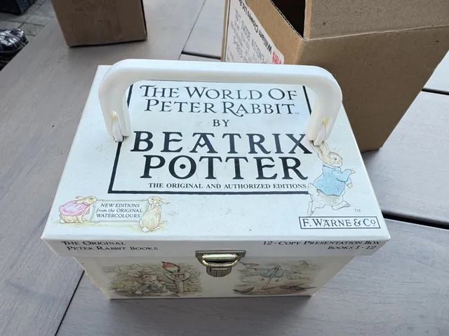 Beatrix Potter The World Of Peter Rabbit 12-Copy Presentation Box Set