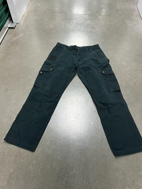 Carhartt B342 Ripstop Cargo Work Pants Size 38x34 Black