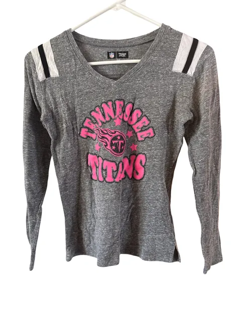 NFL Team Apparel Tennessee Titans Long Sleeve T-Shirt Size Youth 10/12