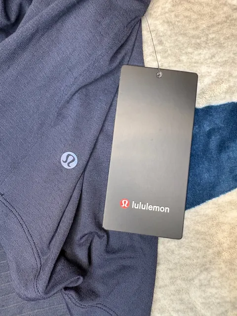 Lululemon Long Sleeve Shirt Navy Blue New With Tags
