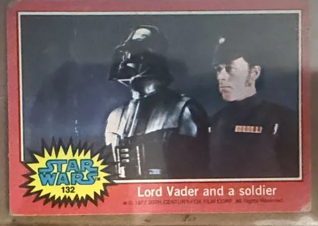 Lord Vader and a soldier 132 1977