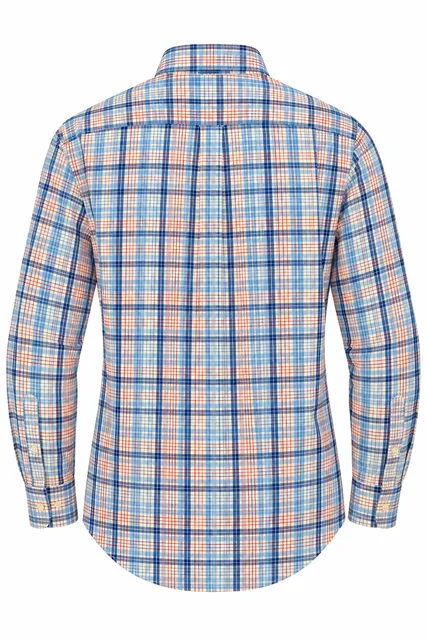 Vineyard Vines Classic Fit Murray Shirt Size S pink blue Plaid Long Sleeve