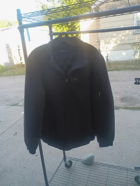 Claiborne Wool Blend Jacket Black