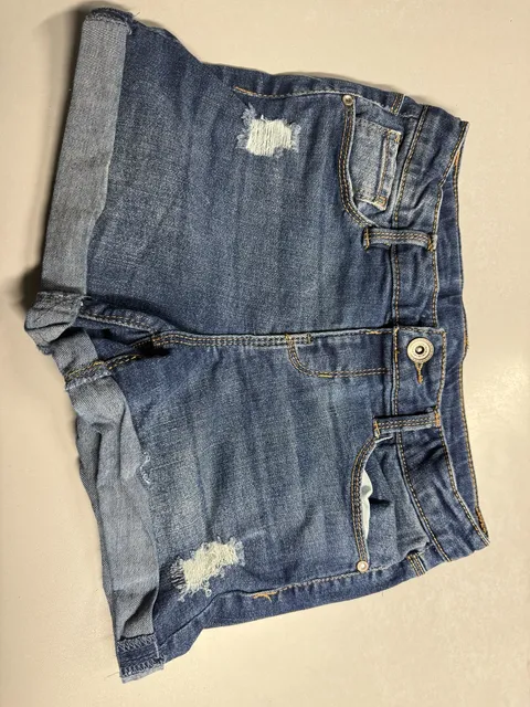 Members Mark Girls Denim Short Size L (10/12) 