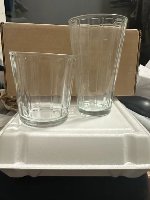 Libbey Vintage 6 Paneled Drinking Glasses Set & 7 short set