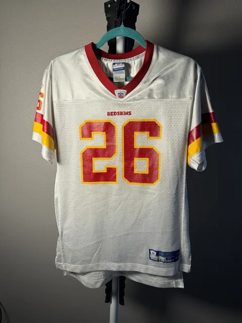 Reebok Washington Redskins Clinton Portis 26 Jersey XL White NFL
