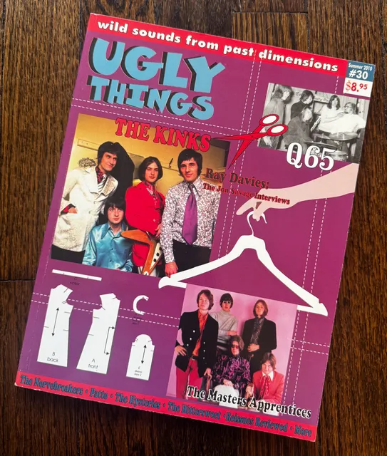 MAGAZINE Ugly Things #30 Summer 2010 Kinks Ray Davies Masters Apprentices Q65