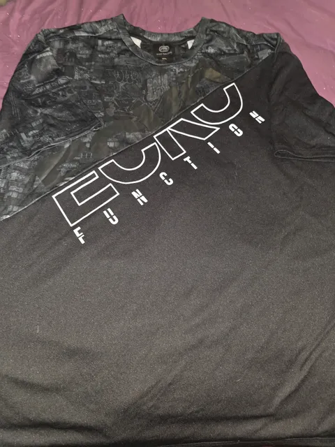 Eckō Function T-Shirt Size 4XL Black Graphic Short Sleeve