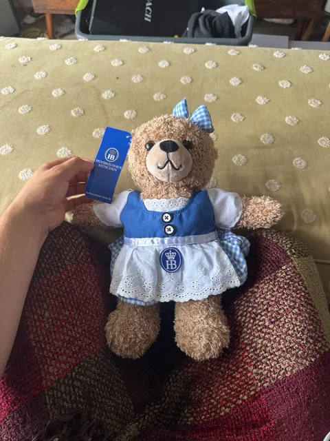 Hofbrauhaus Munchen Plush Teddy Bear Dirndl Outfit