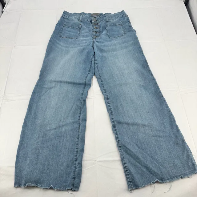 Kut From The Kloth Meg High Rise Wide Leg Jeans Size 14
