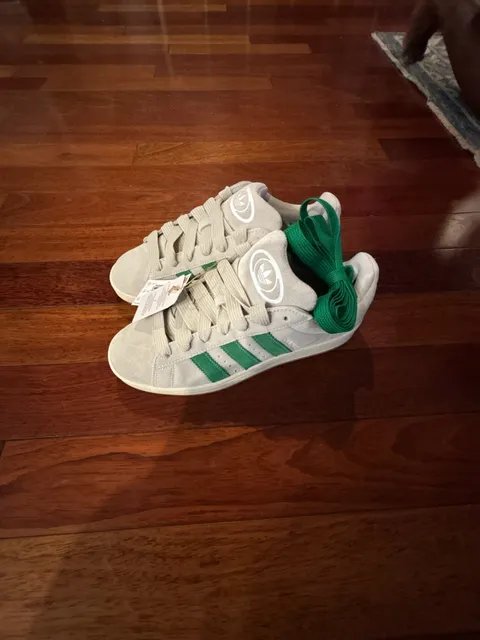 Adidas Campus 00s Shoes Grey Green