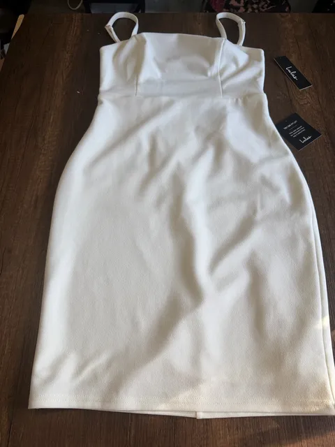Lulus White Bodycon Midi Dress