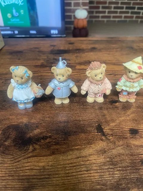 Cherished Teddies Wizard of Oz Set of 4 Figurines