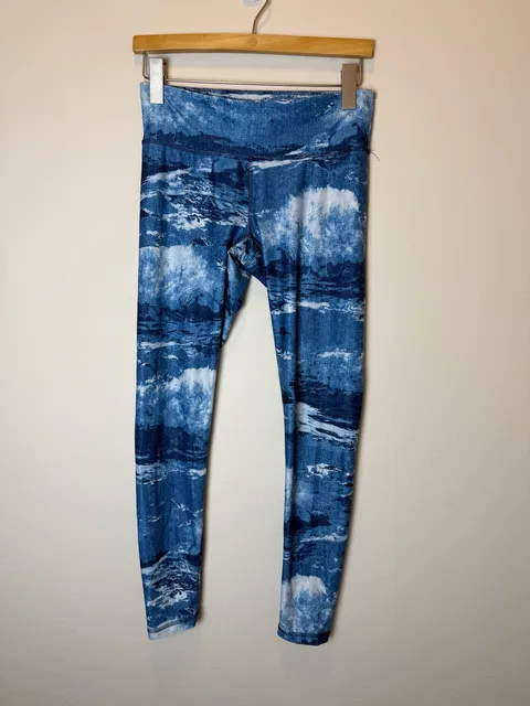 Danskin Athletic Leggings Size S/P (4-6) Blue