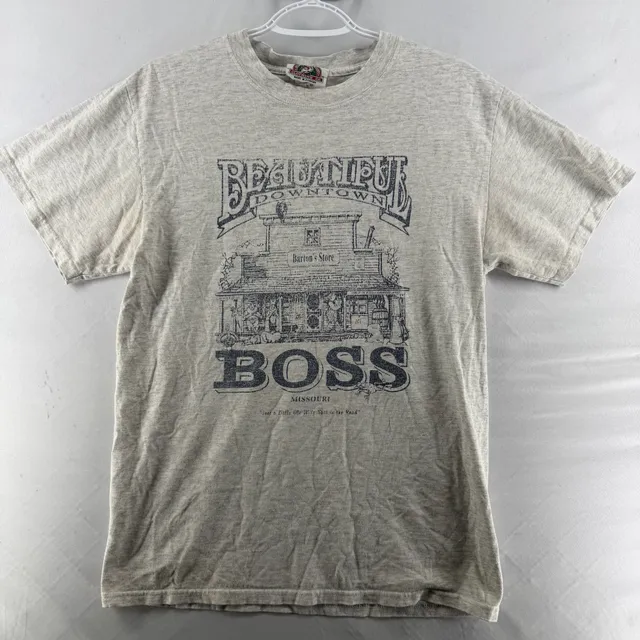 1668 Northern Woods Clothing Co. Size M Gray T-Shirt
