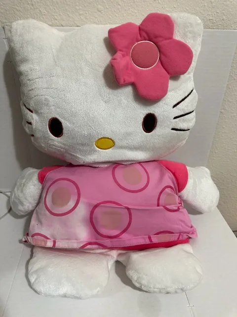 Sanrio Hello Kitty Plush Toy Pink Dress