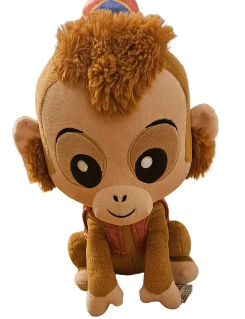 Disney Store Abu Aladdin Plush Stuffed Animal Monkey Toy