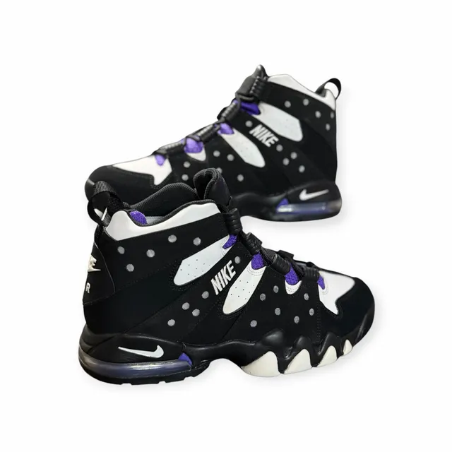 Nike Air Max CB 94 Black White Purple Sneakers Shoes - 10.5M