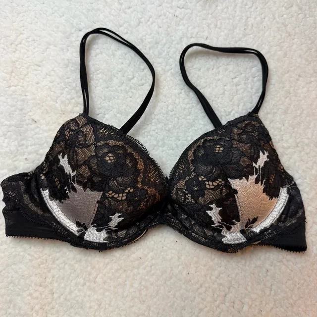 Victoria's Secret Lace Bra Black