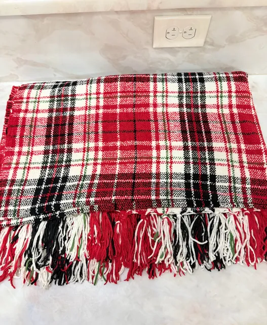 The Farmhouse Rachel Ashwell Plaid Throw Blanket
