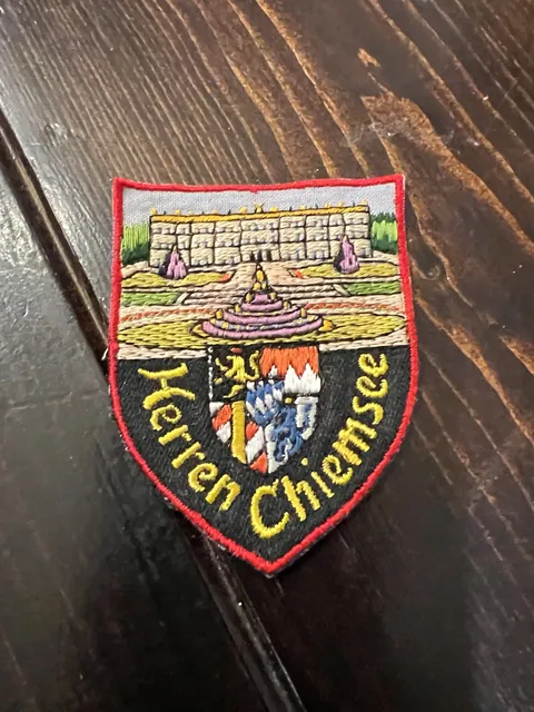 Herrenchiemsee Embroidered Crest Souvenir Patch