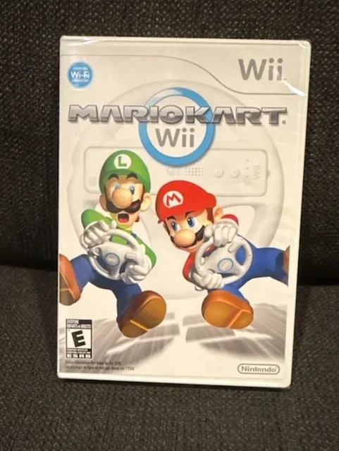 Nintendo Mario Kart Wii Video Game Factory Sealed New