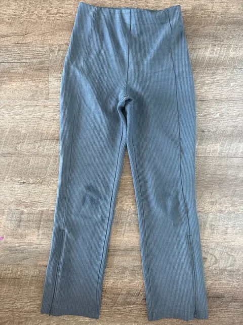 lululemon Ribbed Softstreme Zip-Leg High-Rise Cropped Pant 25