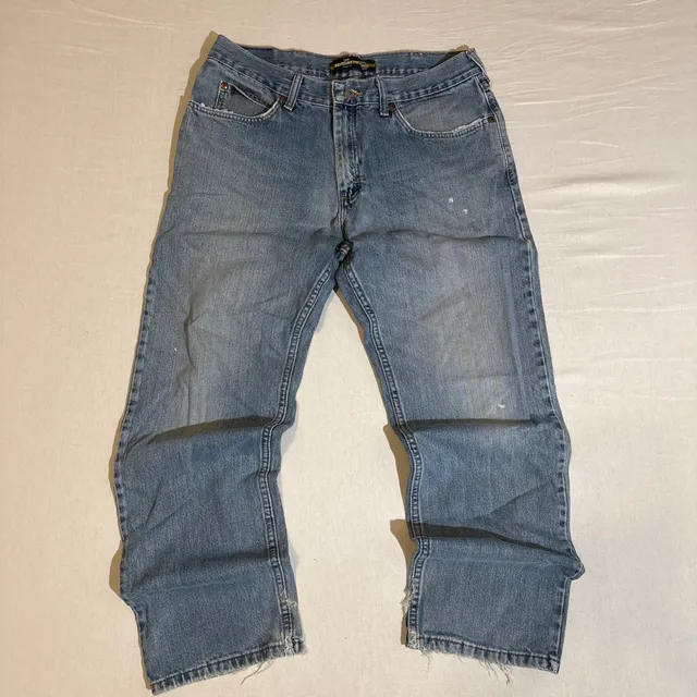Lee 2000s Regular Fit Straight Leg Jeans Size 34x30