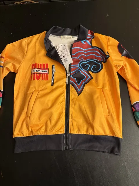 LingQiShizu Rumi Cosplay Jacket Size 140 Yellow KPop Demon Hunters