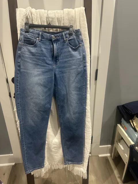 American Eagle Curvy Mom Jean Size 8 Regular Blue