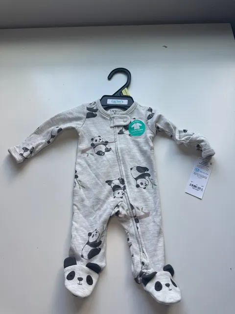 Carter's Child Of Mine Panda Sleep And Play Preemie