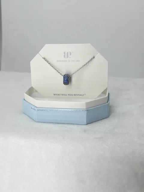 Bomb Party Give Your All Exclusive Bringback Blue Spinel Barrel Pendant