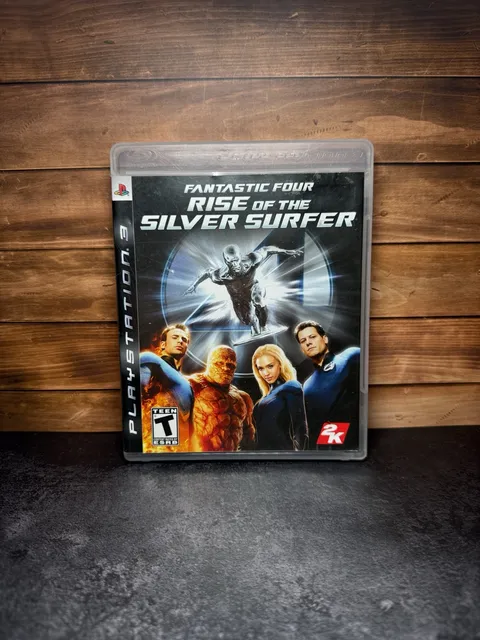 Fantastic Four Rise Of The Silver Surfer PS3 PlayStation 3 Game Complete