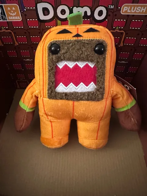Domo Halloween Pumpkin Costume Plush Toy