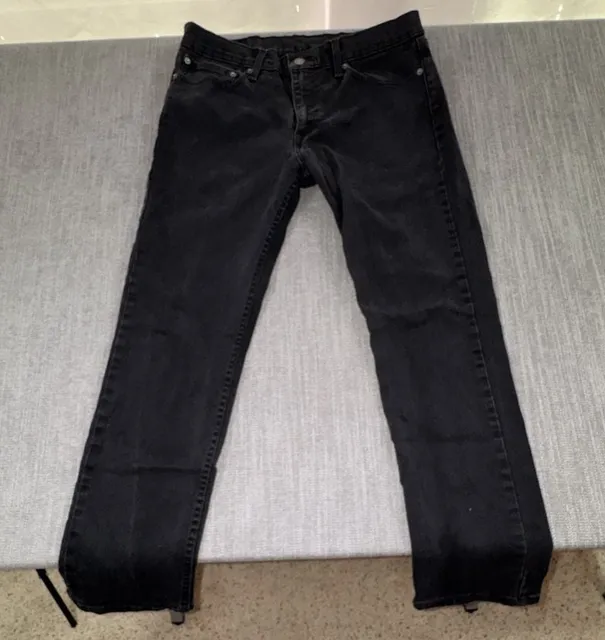 Levi's 511 Slim Jeans Size 34x30 Black Wash Denim Pants