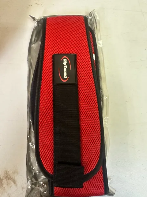 RipToned Weight Lifting Belt Red New