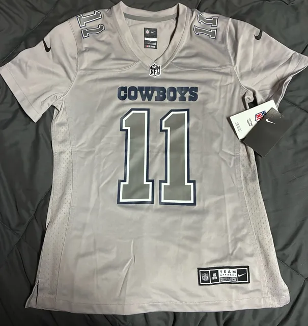 Nike Dallas Cowboys Micah Parsons 11 Jersey Size S Gray On Field NWT