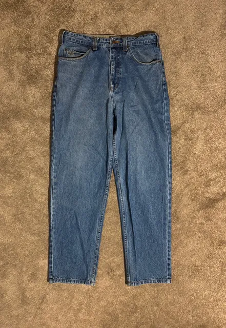 King Ranch Jeans Mens Size 31 x 30 Medium Wash Denim Tapered Leg Runnin