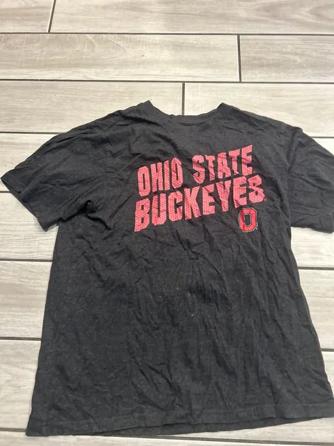 Colosseum Ohio State Buckeyes T-Shirt Size L Black Graphic Tee