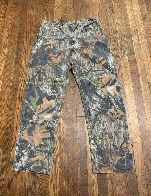 Wrangler Mossy Oak Break-Up Camo Double Knee Pants 34 x 32