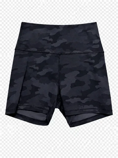 CRZ YOGA Butterluxe High Rise Biker Shorts Camouflage