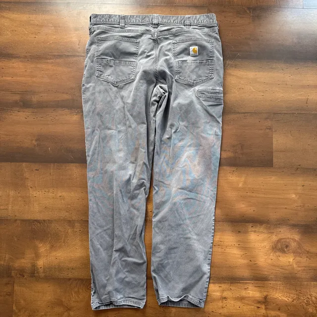 Carhartt Relaxed Fit Utility Pants Gray Size 36x30