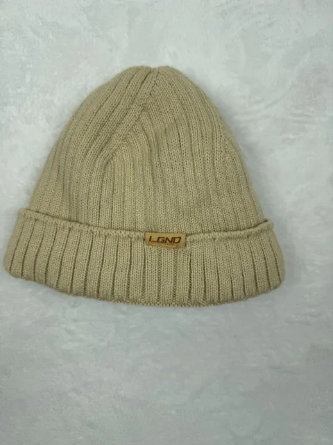 LGND Fleece Lined Beanie Tan - WARM