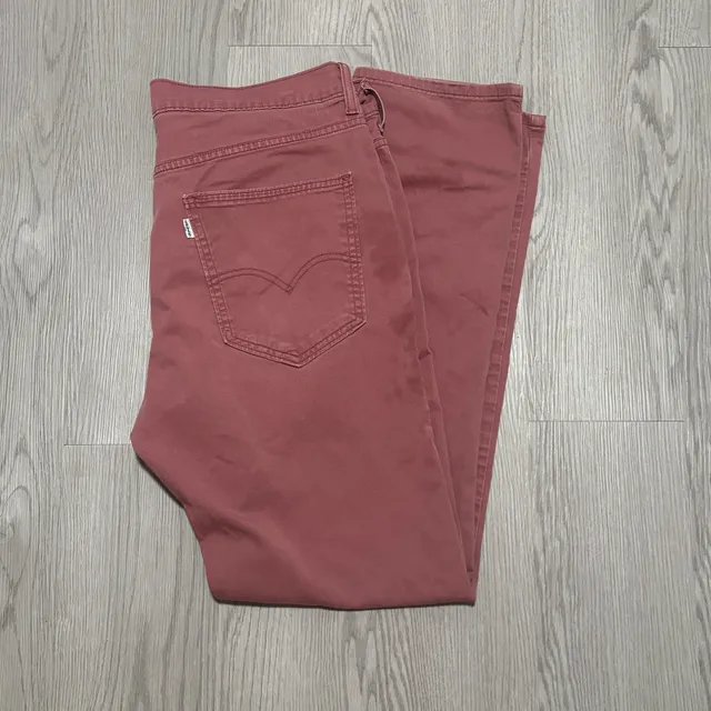 Levi's XX Chino Standard Taper Pants Red Rose Cotton