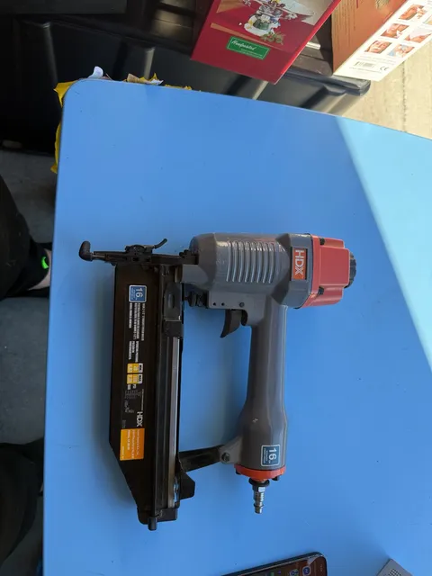HDX 16-Gauge 2-1/2 Inch Straight Finish Nailer HDXFN64