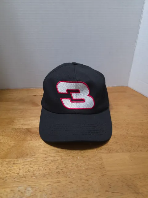 Dale Earnhardt NASCAR #3 Hat Black