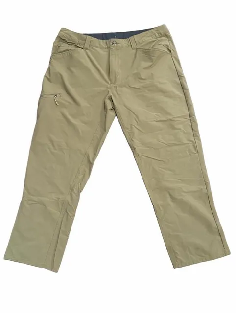 Patagonia Hiking Pants Mens Size 38 Tan￼ Stretch Tech Outdoor Travel Gorpcore