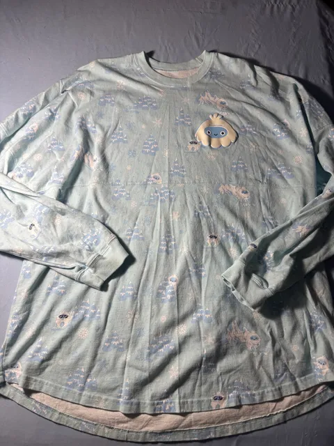 Disney Spirit Jersey Size XXL Yeti Winter Pattern Shirt