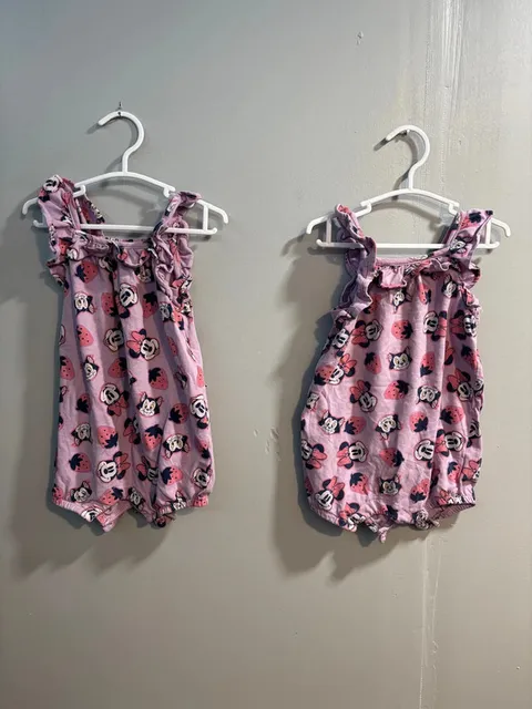 Twin Disney Minnie Mouse One-piece 12m